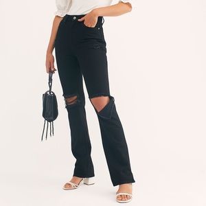 NWT Free people black jeans